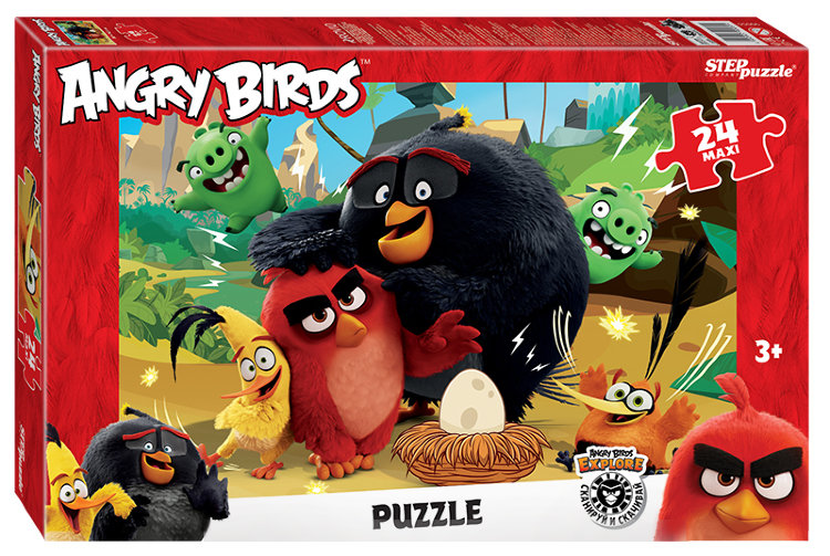 Мозаика "puzzle" maxi 24 "Angry Birds"