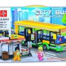 Конструктор Город  Городской автобус для детей, 416 деталей